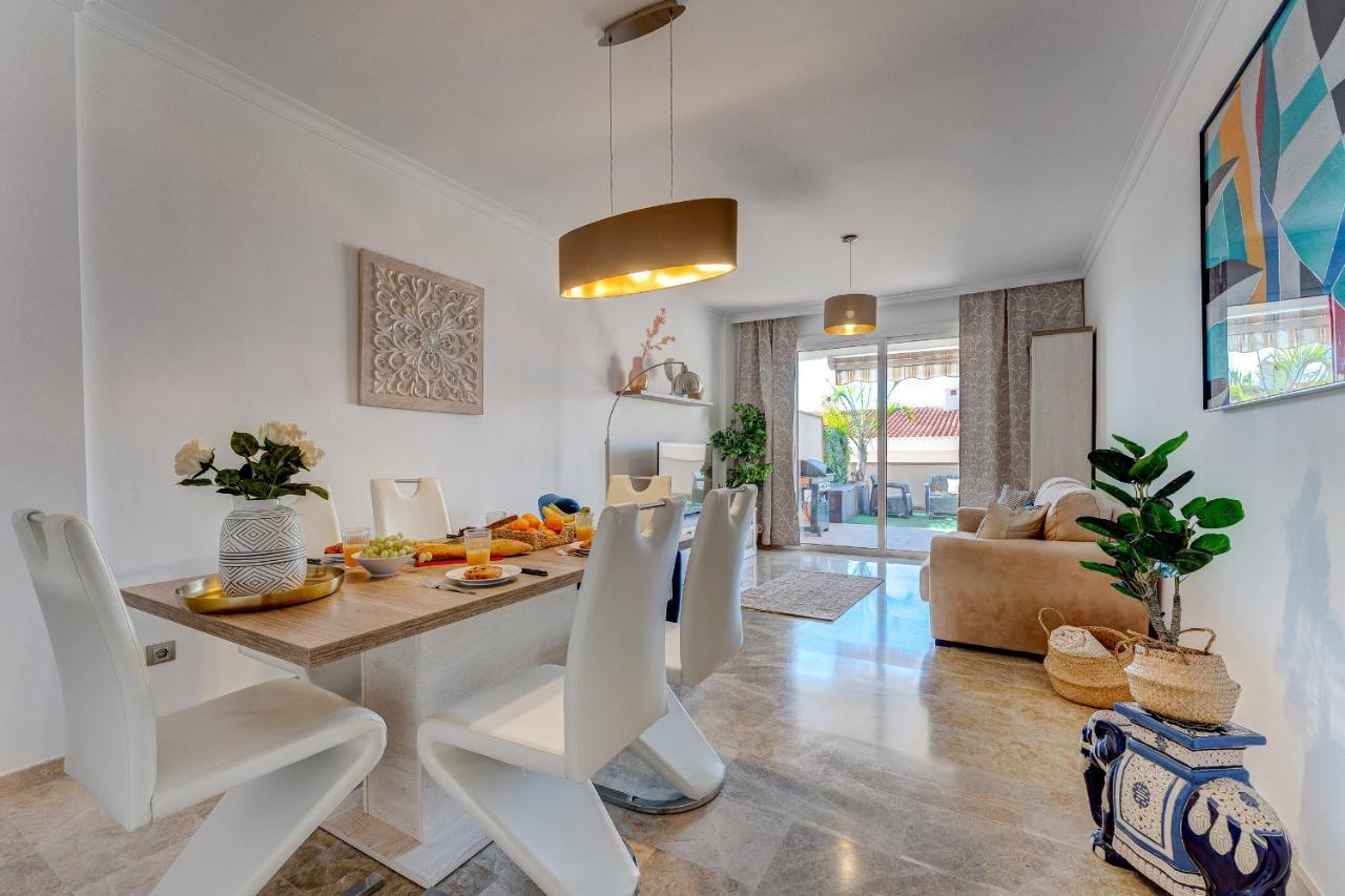 Modern Apartment With Large Terrasse, Bbq, Fast Wifi, 2 Pools Puerto de Santiago  Dış mekan fotoğraf